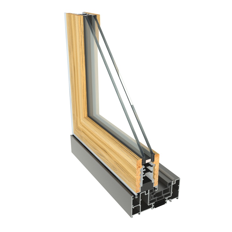 Photo of hardwood timber sliding door profile